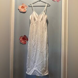 Olga Cream Scoop Neck Sleeveless Sundress